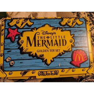 Little Mermaid Golden Toy Set